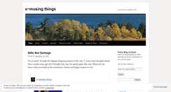 Desktop Screenshot of emusingthings.com